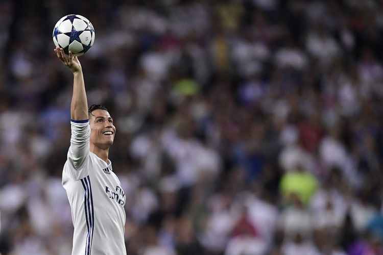 Cristiano Ronaldo chegou a 104 gols na Liga dos Campeões, o 10º na temporada