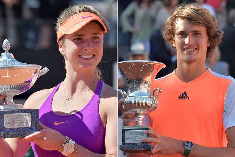 Svitolina e Zverev agora são os mais jovens no top 10 dos rankings da ATP e da WTA