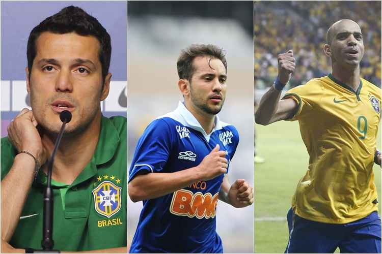 Júlio César, Everton Ribeiro e Tardelli: o trio vale R$ 54,3 milhões