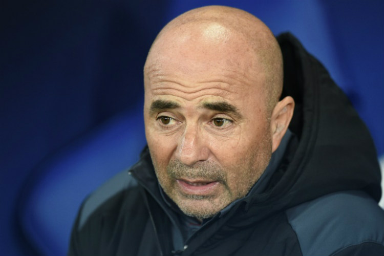 Jorge Sampaoli chegou nesta quinta-feira a Buenos Aires