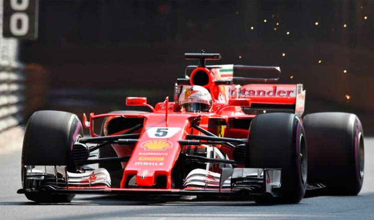 Sebastian Vettel foi o mais rápido do último treino livre para o Grande Prêmio de Mônaco