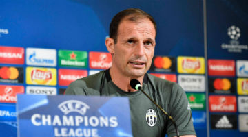 Allegri comentou decisão da Liga dos Campeões