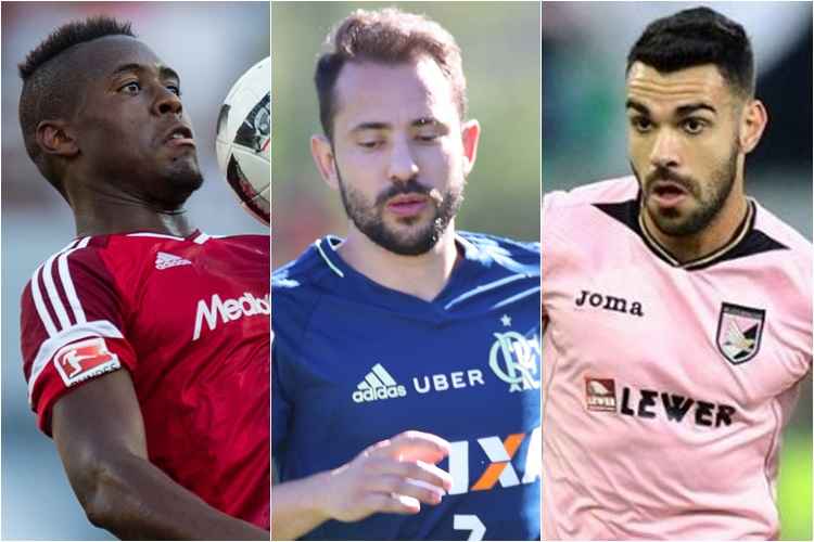 Roger Bernardo, Éverton Ribeiro e Bruno Henrique: novidades na janela de transferências