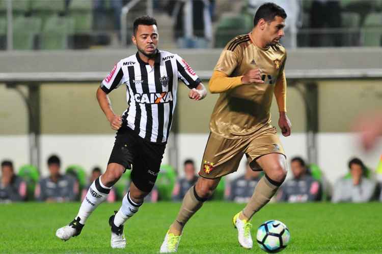 Sem esquecer dos erros, Diego Souza disse que Sport mereceu a vitória sobre o Atlético-MG
