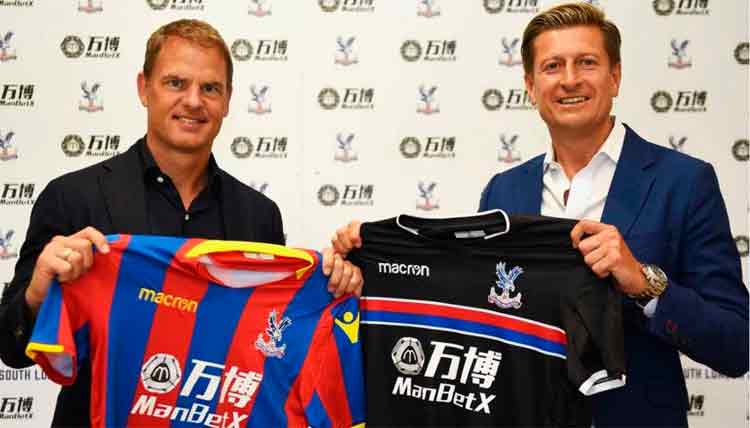 Crystal Palace será o terceiro clube treinado por Frank de Boer