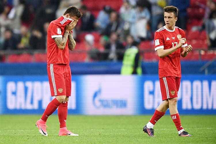Seleção da Rússia foi eliminada na fase de grupos da Copa das Confederações