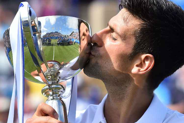 Djokovic encerrou um jejum de seis meses sem levantar um troféu