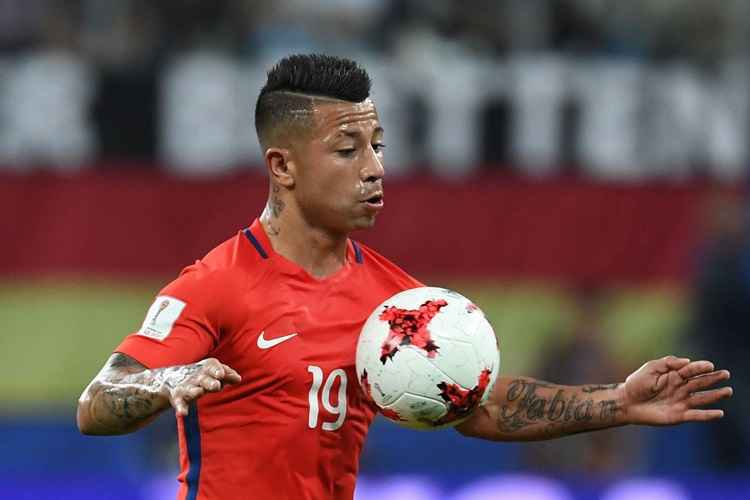 Valencia estava entre os convocados do Chile na Copa das Confederações