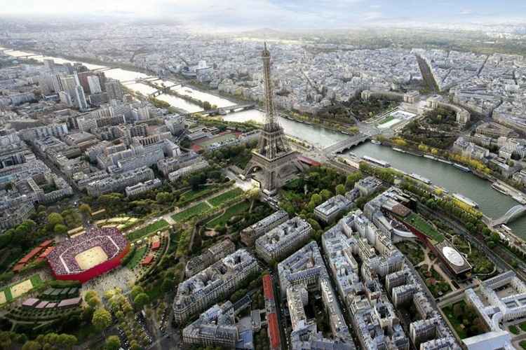 Paris promete Olimpíada centralizada: vôlei de praia a 300 metros da Torre Eiffel