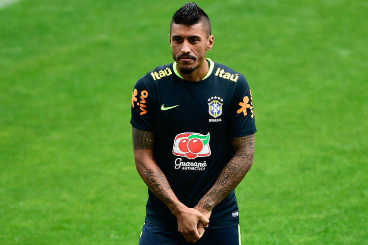 Paulinho já soma 14 gols nesta temporada, 11 pelo Guangzhou Evergrande e três pela Seleção Brasileira