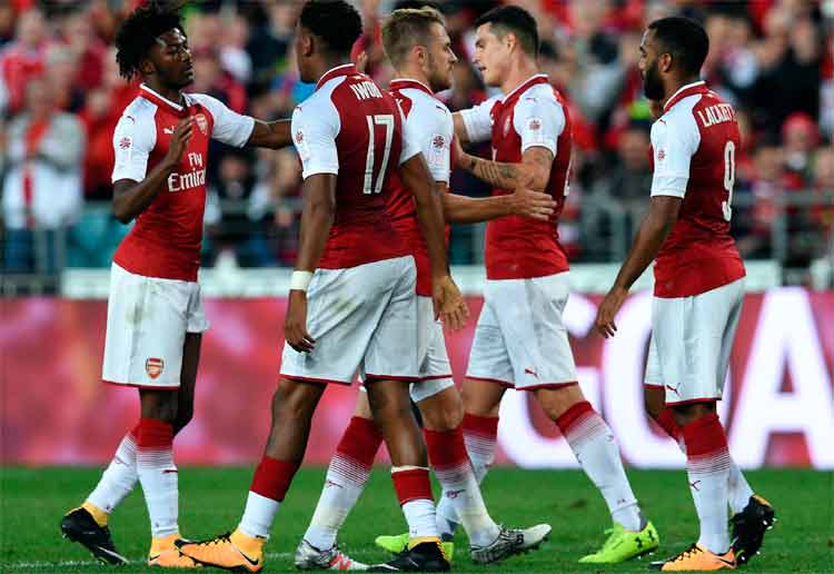Arsenal venceu time australiano em amistoso de pré-temporada