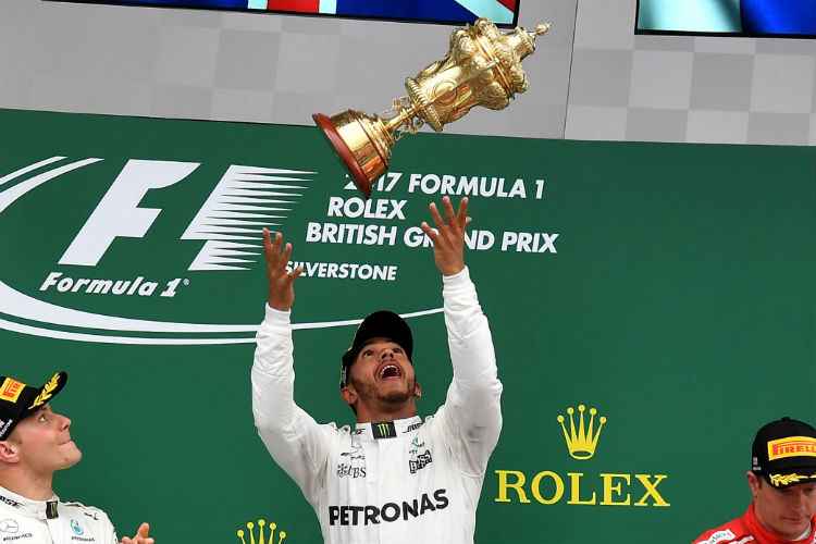Hamilton não foi ameaçado em nenhum momento