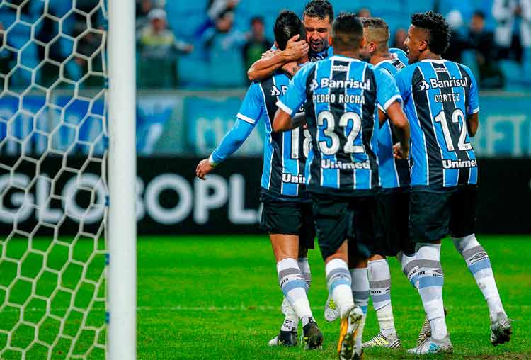 Grêmio saiu atrás no marcador, mas conseguiu a virada e venceu a Ponte Preta por 3 a 1