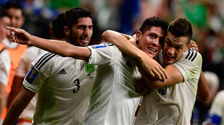 Gols da vitória da Seleção Mexicana foram marcados por Angel Sepúlveda e Edson Álvarez