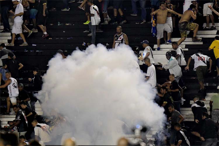 Confusão do último dia 8 começou ao fim do clássico entre Vasco e Flamengo