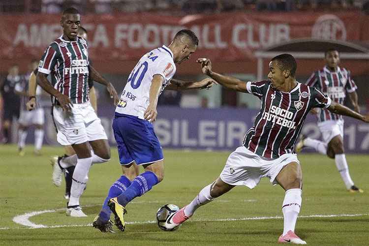 Thiago Neves melhorou números particulares pelo Cruzeiro e chegou à oitava assistência em 2017