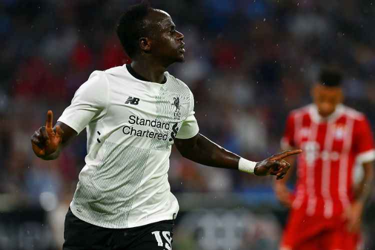 Mane marcou o primeiro gol do duelo, com passe do centroavante brasileiro Firmino
