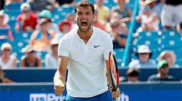 Dimitrov passa pelo favorito John Isner e alcança primeira final em torneio Masters