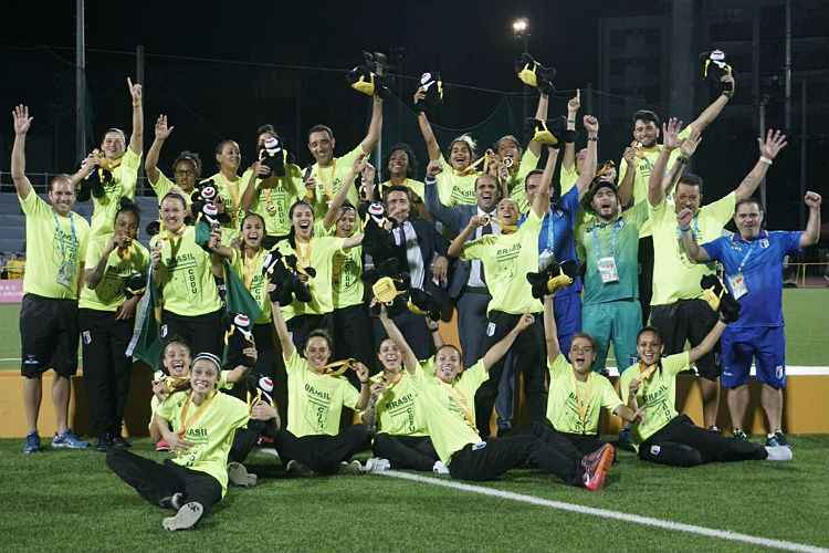 Seleção Brasileira foi campeã com 100% de aproveitamento na Universíada de Taipei, em Taiwan