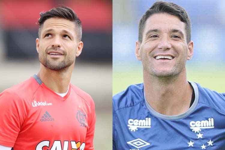 Diego e Thiago Neves são as estrelas de Flamengo e Cruzeiro para a final da Copa do Brasil