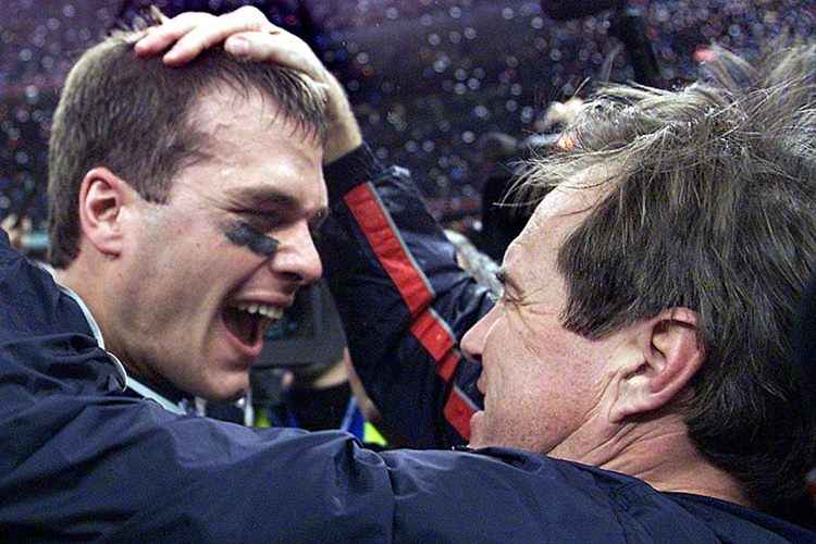 Parceria de Tom Brady e Bill Belichick é uma das mais vitoriosas da história da NFL