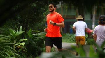 Mesmo sem acompanhamento, Rodrigo busca se alimentar de forma equilibrada