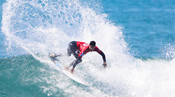 Gabriel Medina foi um dos brasileiros que avançaram de forma direta em Trestles
