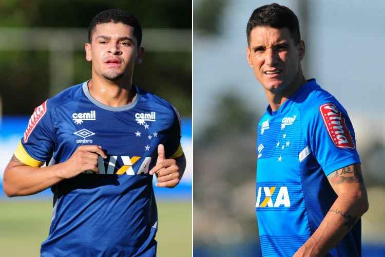 Denilson atuou pelo Cruzeiro em 2016; Thiago Neves chegou ao clube em janeiro deste ano