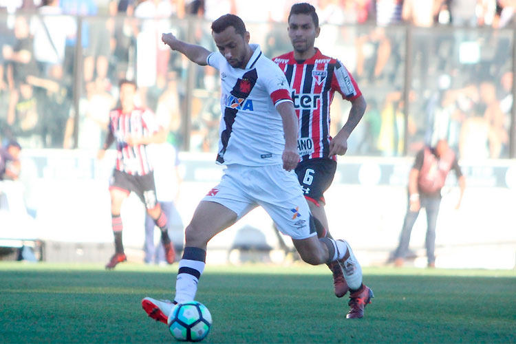 Vasco, de Nenê, busca empate no segundo tempo e tenta virada, mas São Paulo segura pressão