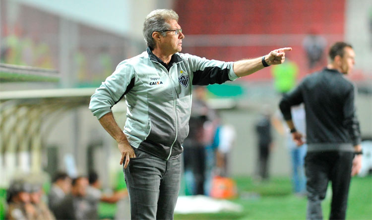 Na avaliação de Oswaldo de Oliveira, o Galo disputará o torneio internacional se chegar aos 56 pontos