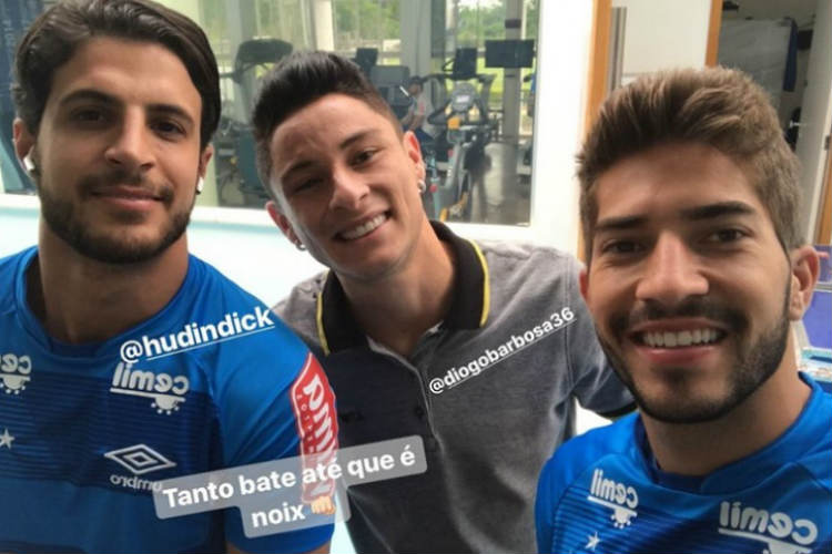 Lucas Silva também se despediu de Diogo Barbosa na Toca da Raposa II