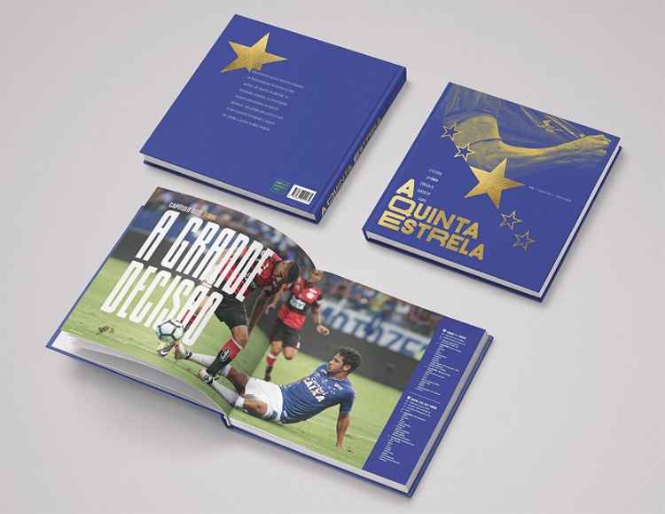 A obra também relembra as demais conquistas do Cruzeiro: 1993, 1996, 2000 e 2013.