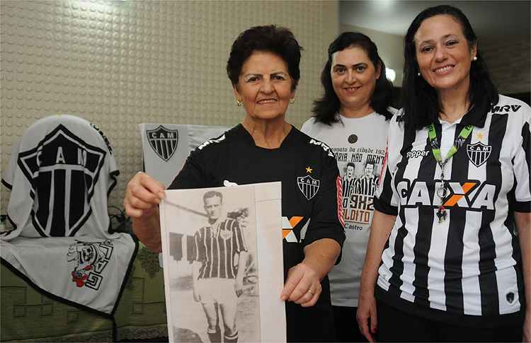 Vanda, filha, e Orminda e Andrea, netas do goleador Mário de Castro, um dos heróis da goleada