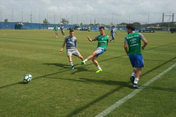 Grêmio contará com jogadores jovens no jogo contra o Atlético, pela última rodada do Brasileirão