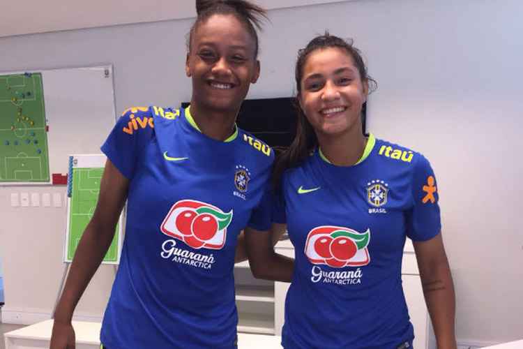 As duas jogadoras do time de futebol feminino do Sport acumulam convocações da seleção brasileira