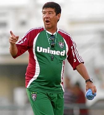 Joel como técnico do Fluminense. Foto: 2007