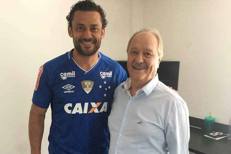 Fred foi anunciado pelo Cruzeiro no último sábado (23/12). Ele assinou contrato de três anos