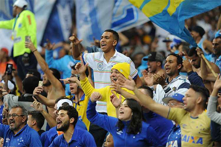 Torcedores do Cruzeiro vão comparecer em grande número ao Mineirão para jogo contra o Tupi