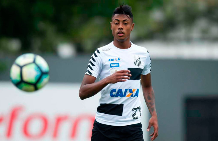 Bruno Henrique e seu empresário negociarão aumento salarial junto ao Santos