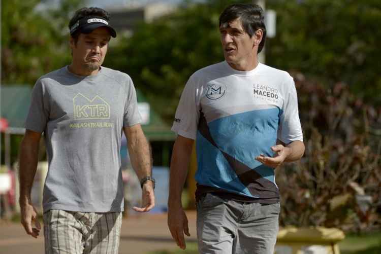 Alexandre Manzan e Leandro Macedo, expoentes do triatlo de Brasília: no auge das carreiras, brilharam no Circuito Mundial