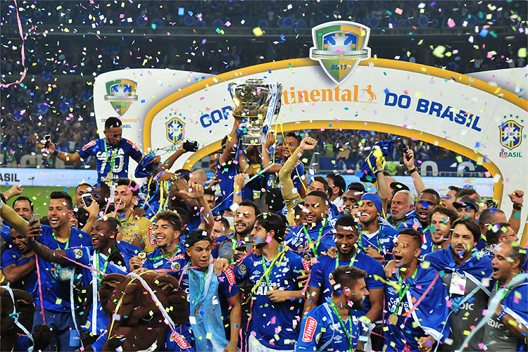 Penta da Copa do Brasil foi alcançado com sete vitórias, cinco empates e duas derrotas em 14 jogos