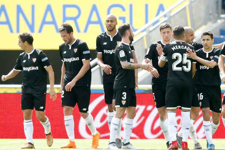 Com gols de Ben Yedder e Pablo Sarabia, o Sevilla conquistou uma importante vitória