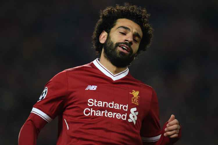 O egípcio Salah, do Liverpool, foi o primeiro da relação, se valorizando em 74,7 milhões