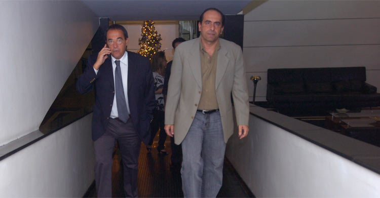 Bebeto de Freitas e Alexandre Kalil trabalharam por muito tempo juntos no Atlético