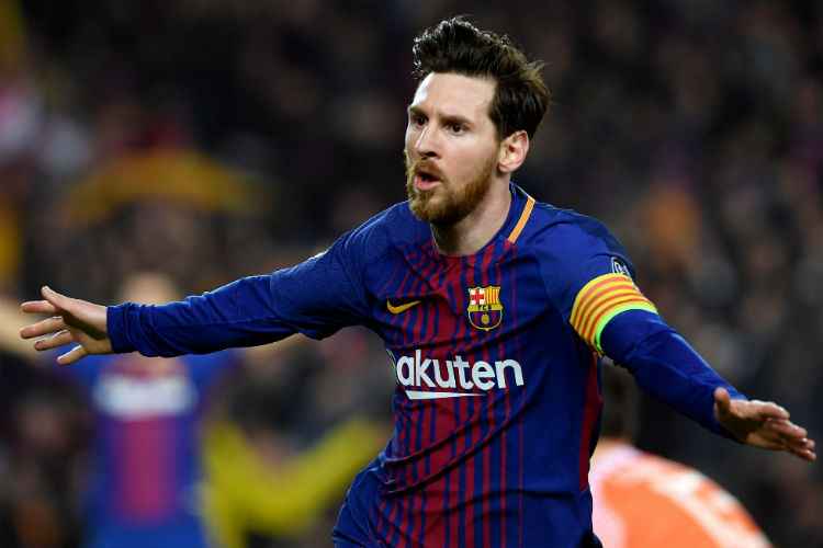 Craque histórico do Barça com os dois marcados chegou ao gol de número 100 na Liga dos Campeões