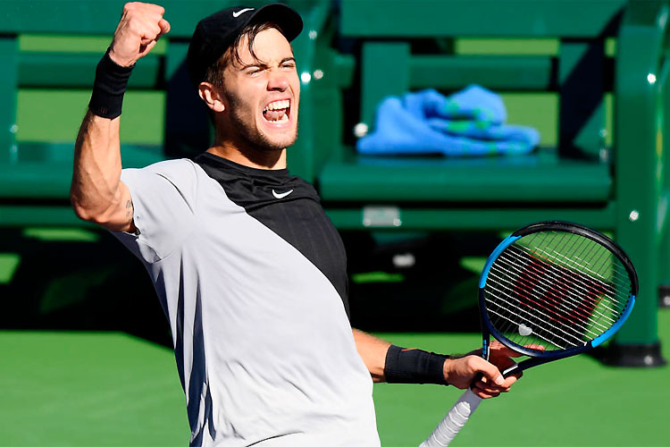 Aos 21 anos, Borna Coric disputará pela primeira vez uma semifinal de Masters 1000, em Indian Wells
