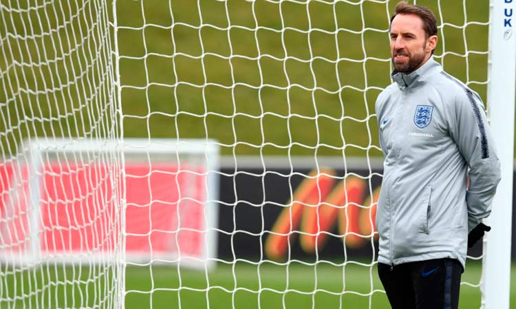 Southgate admitiu aproveitar os amistosos deste mês para fazer testes na seleção inglesa