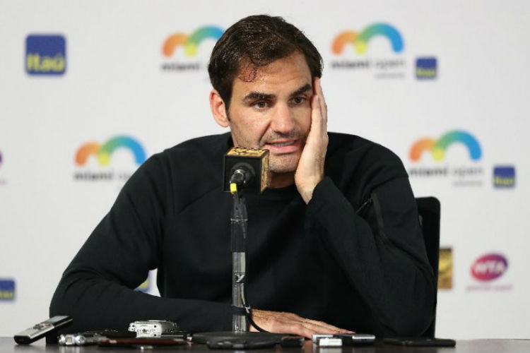 Roger Federer perderá o posto de número 1 do ranking da ATP após queda na estreia em Miami