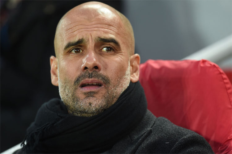 Guardiola também elogiou o posicionamento do time de Jurgen Klopp