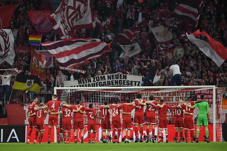 Bayern de Munique seguiu superior na partida e controlou as ações do jogo, diante do Sevilla